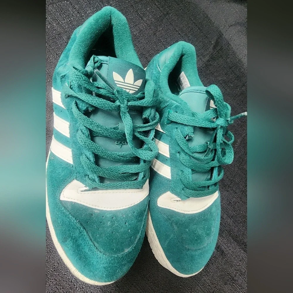 Adidas Rivalry Low 'Collegiate Green' Sneakers Shoes Mens 8 IE7209
